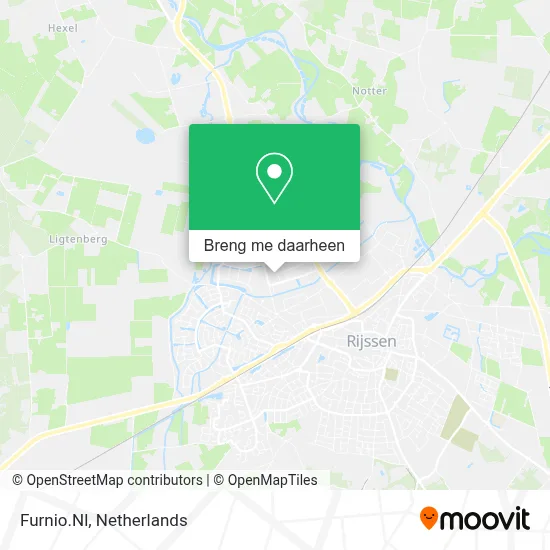 Furnio.Nl kaart