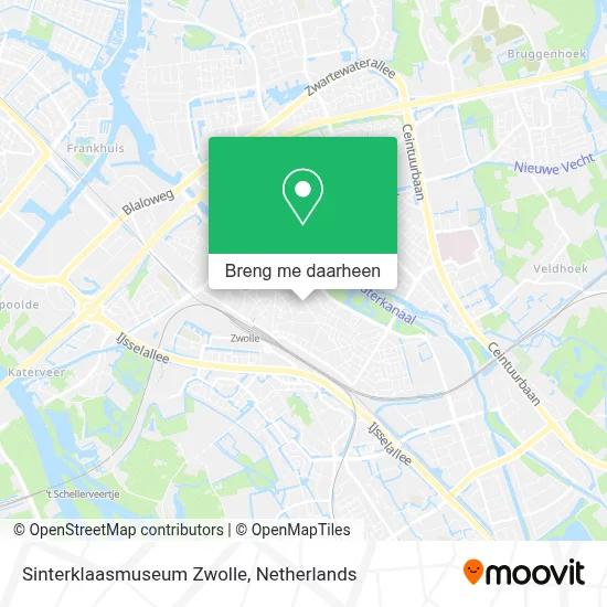 Sinterklaasmuseum Zwolle kaart