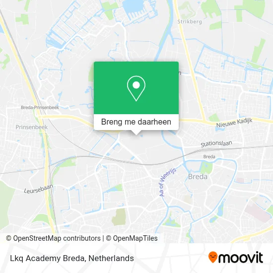 Lkq Academy Breda kaart
