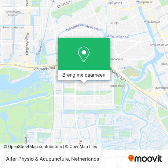 Alter Physio & Acupuncture kaart