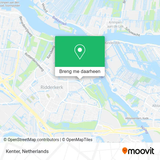 Kenter kaart