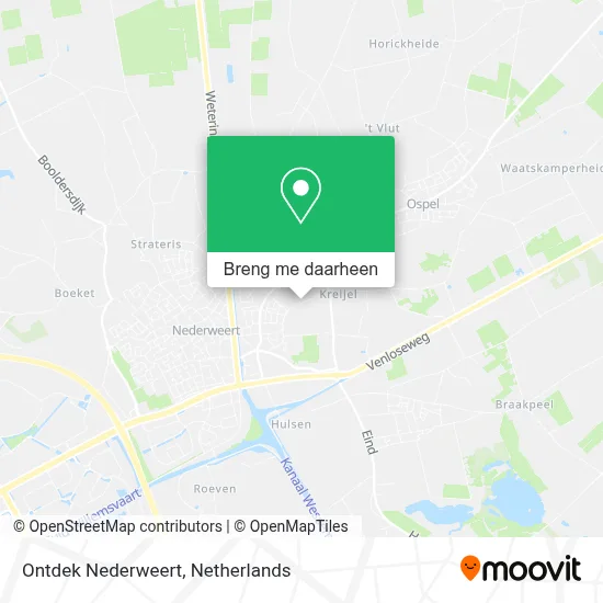 Ontdek Nederweert kaart
