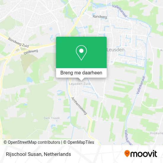 Rijschool Susan kaart