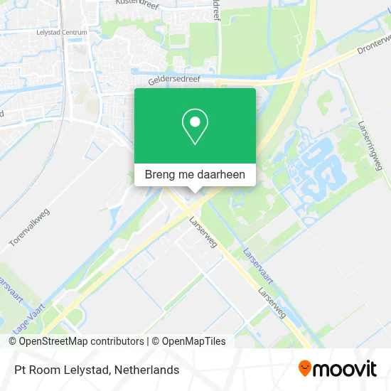 Pt Room Lelystad kaart