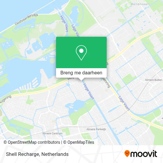 Shell Recharge kaart