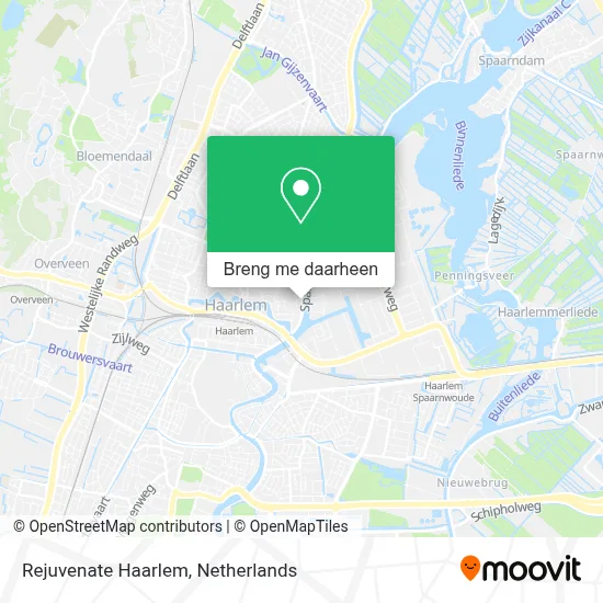 Rejuvenate Haarlem kaart