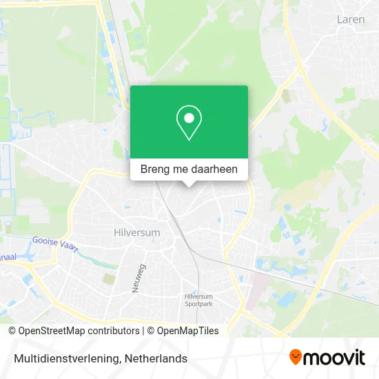 Multidienstverlening kaart