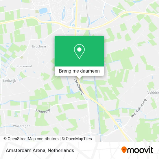 Amsterdam Arena kaart