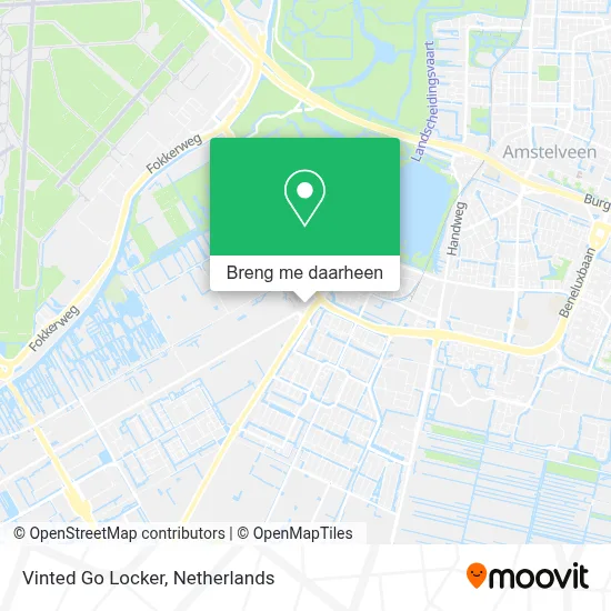 Vinted Go Locker kaart