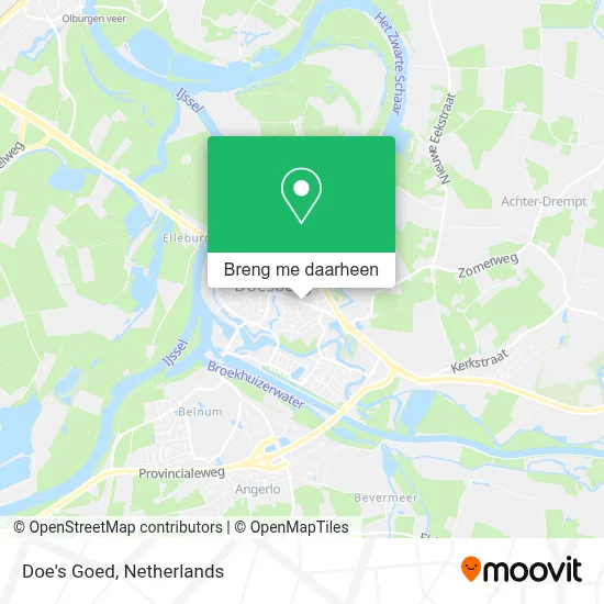 Doe's Goed kaart