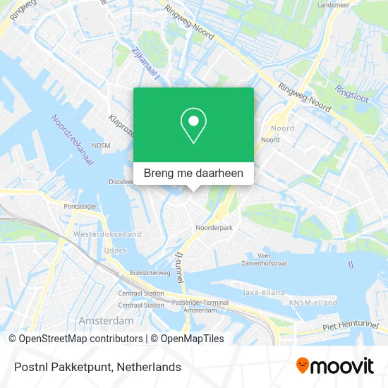 Postnl Pakketpunt kaart