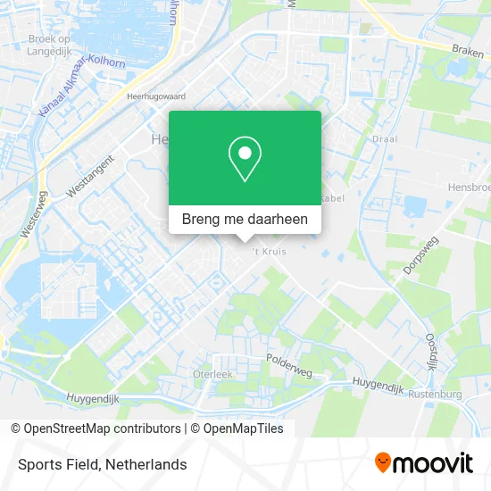 Sports Field kaart