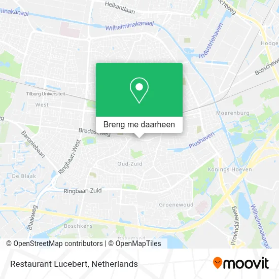 Restaurant Lucebert kaart