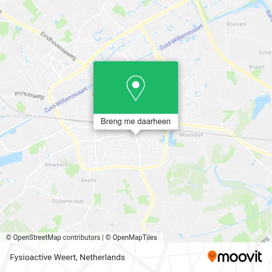 Fysioactive Weert kaart