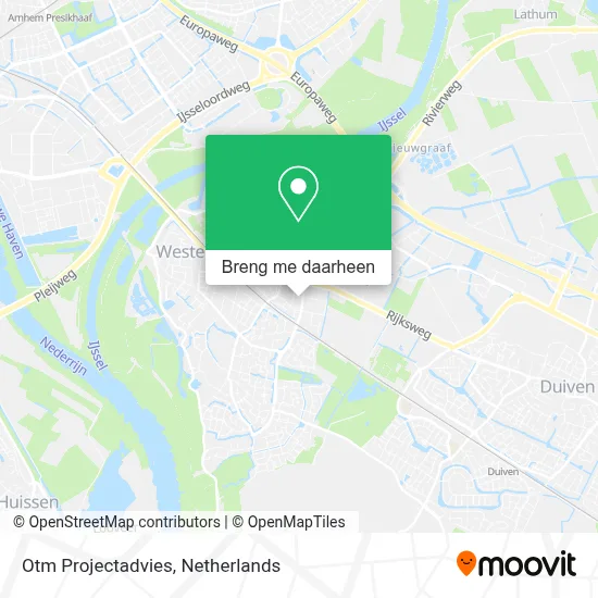 Otm Projectadvies kaart