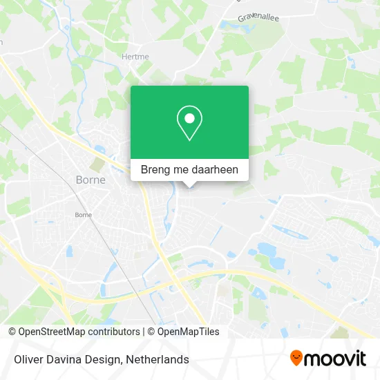 Oliver Davina Design kaart