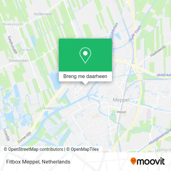 Fitbox Meppel kaart