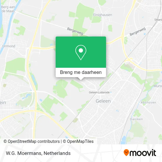 W.G. Moermans kaart