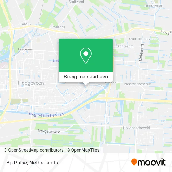 Bp Pulse kaart