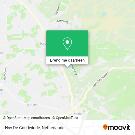 Hsv De Goudwinde kaart