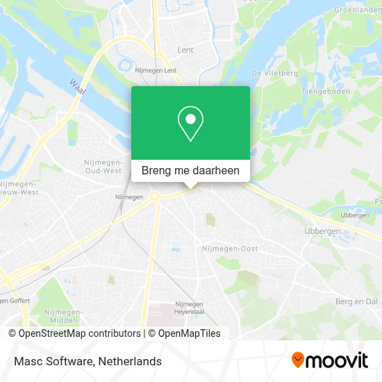 Masc Software kaart
