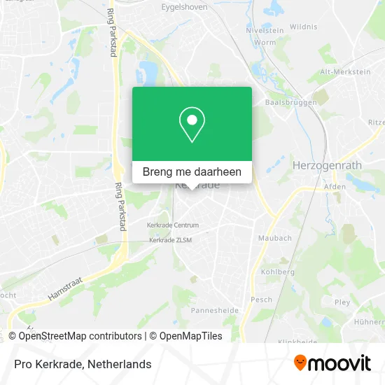 Pro Kerkrade kaart
