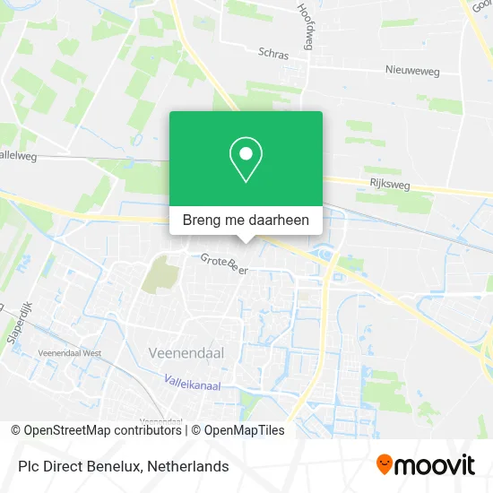 Plc Direct Benelux kaart