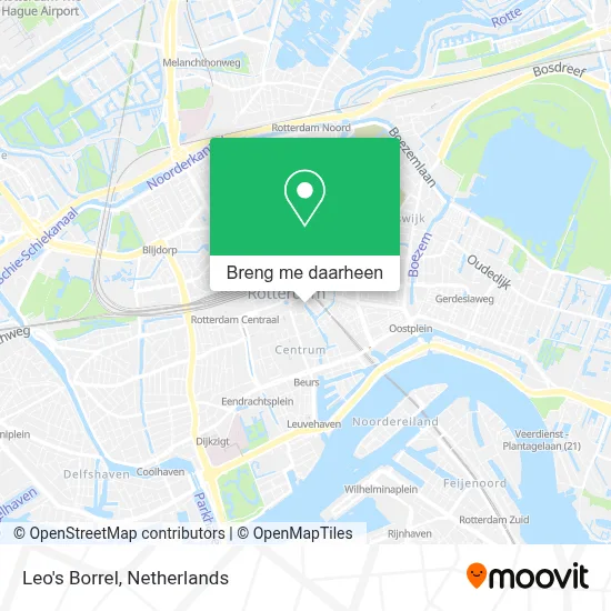 Leo's Borrel kaart