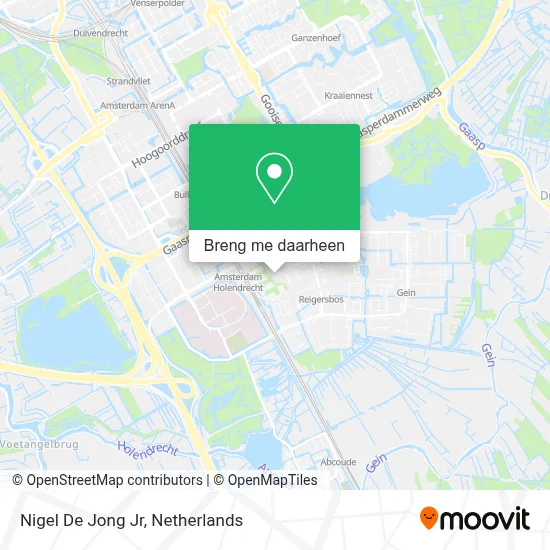 Nigel De Jong Jr kaart