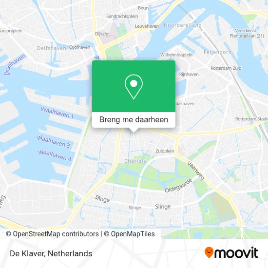 De Klaver kaart