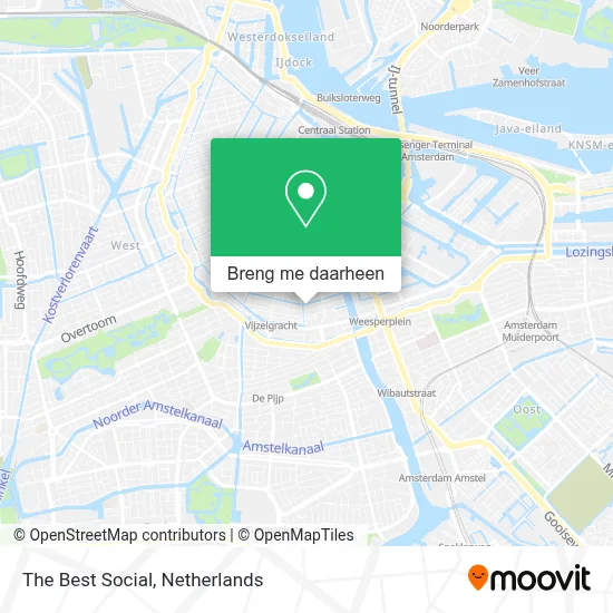 The Best Social kaart