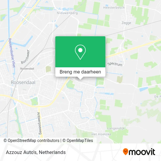 Azzouz Auto's kaart