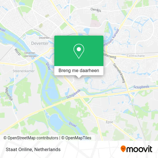 Staat Online kaart