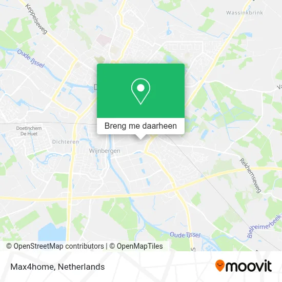 Max4home kaart