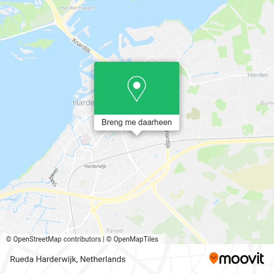Rueda Harderwijk kaart