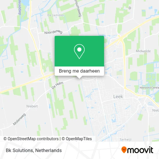 Bk Solutions kaart