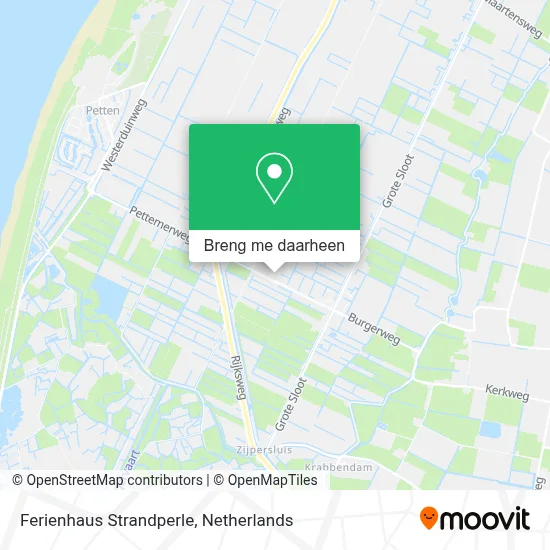 Ferienhaus Strandperle kaart