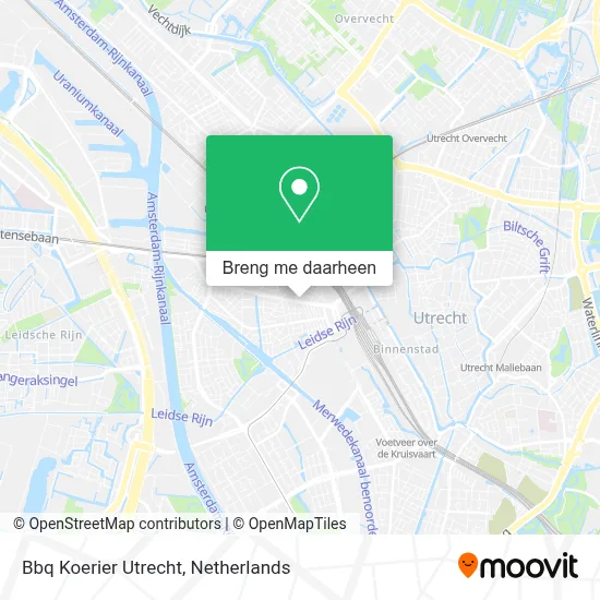 Bbq Koerier Utrecht kaart