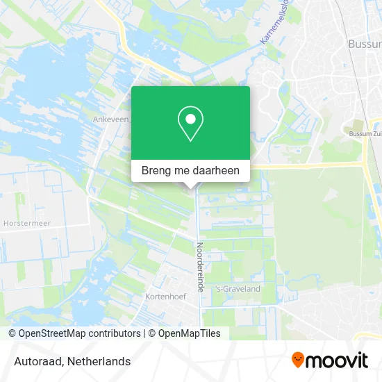 Autoraad kaart