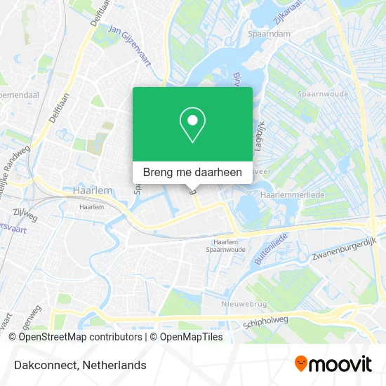 Dakconnect kaart