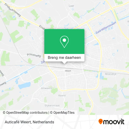 Auticafé Weert kaart