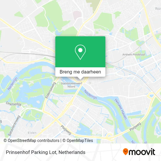 Prinsenhof Parking Lot kaart