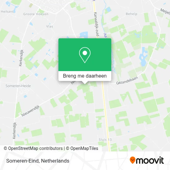 Someren-Eind kaart