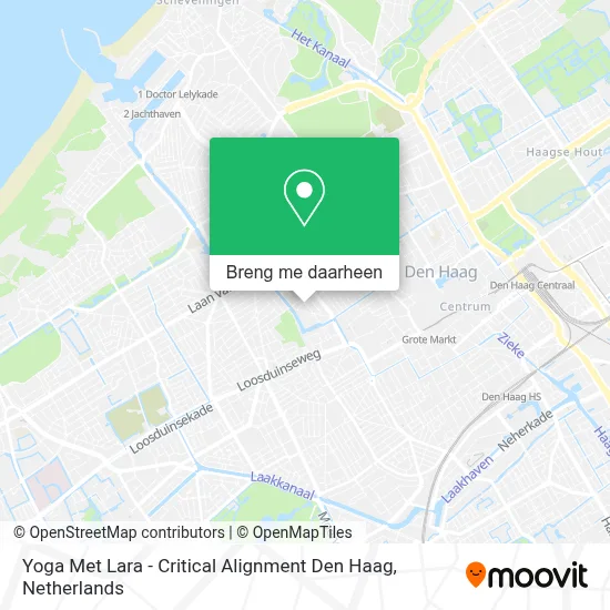 Yoga Met Lara - Critical Alignment Den Haag kaart