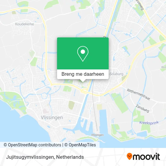Jujitsugymvlissingen kaart