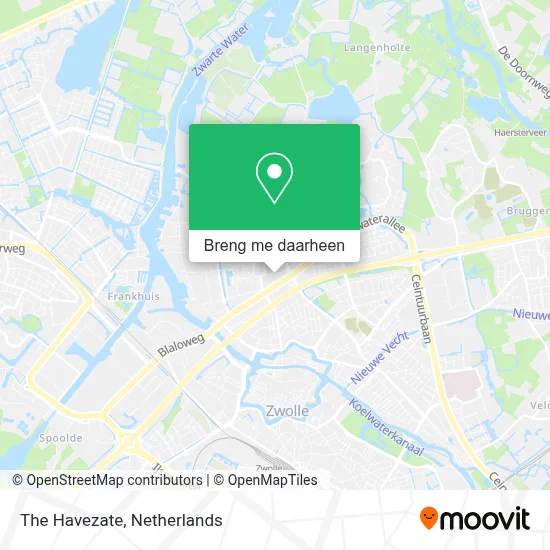 The Havezate kaart
