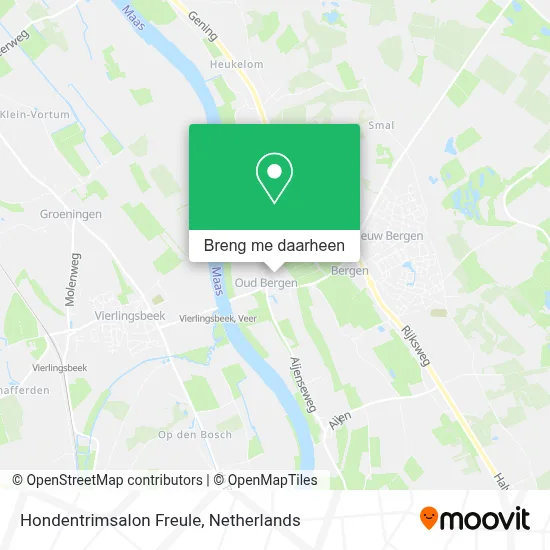 Hondentrimsalon Freule kaart