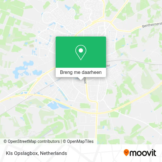 Kls Opslagbox kaart