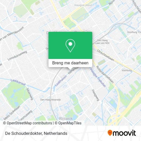 De Schouderdokter kaart