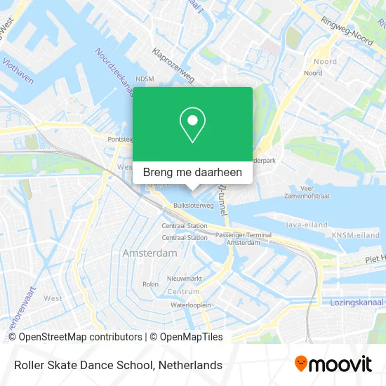 Roller Skate Dance School kaart